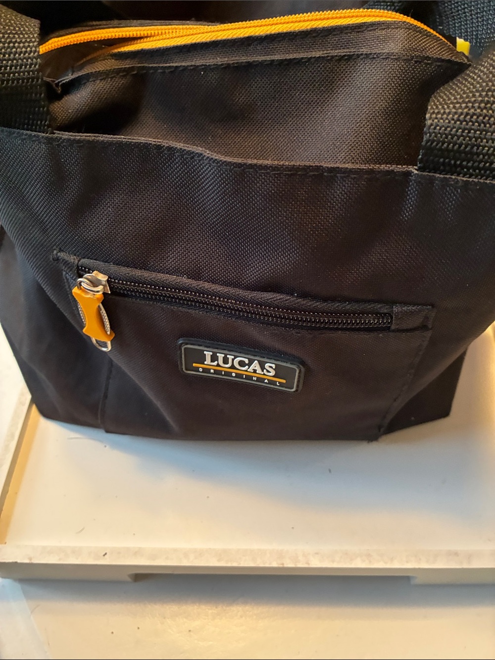Black & Yellow Men’s Tote Bag Lucas